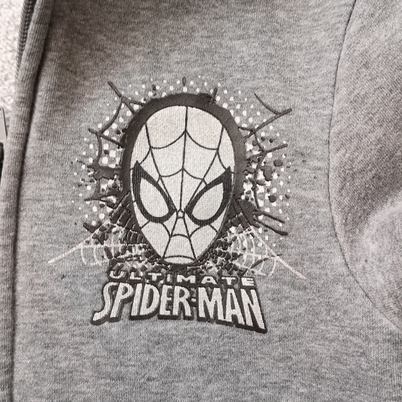 H&M Spiderman Boys hooded jacket size 4-6 - Picture 2 of 10